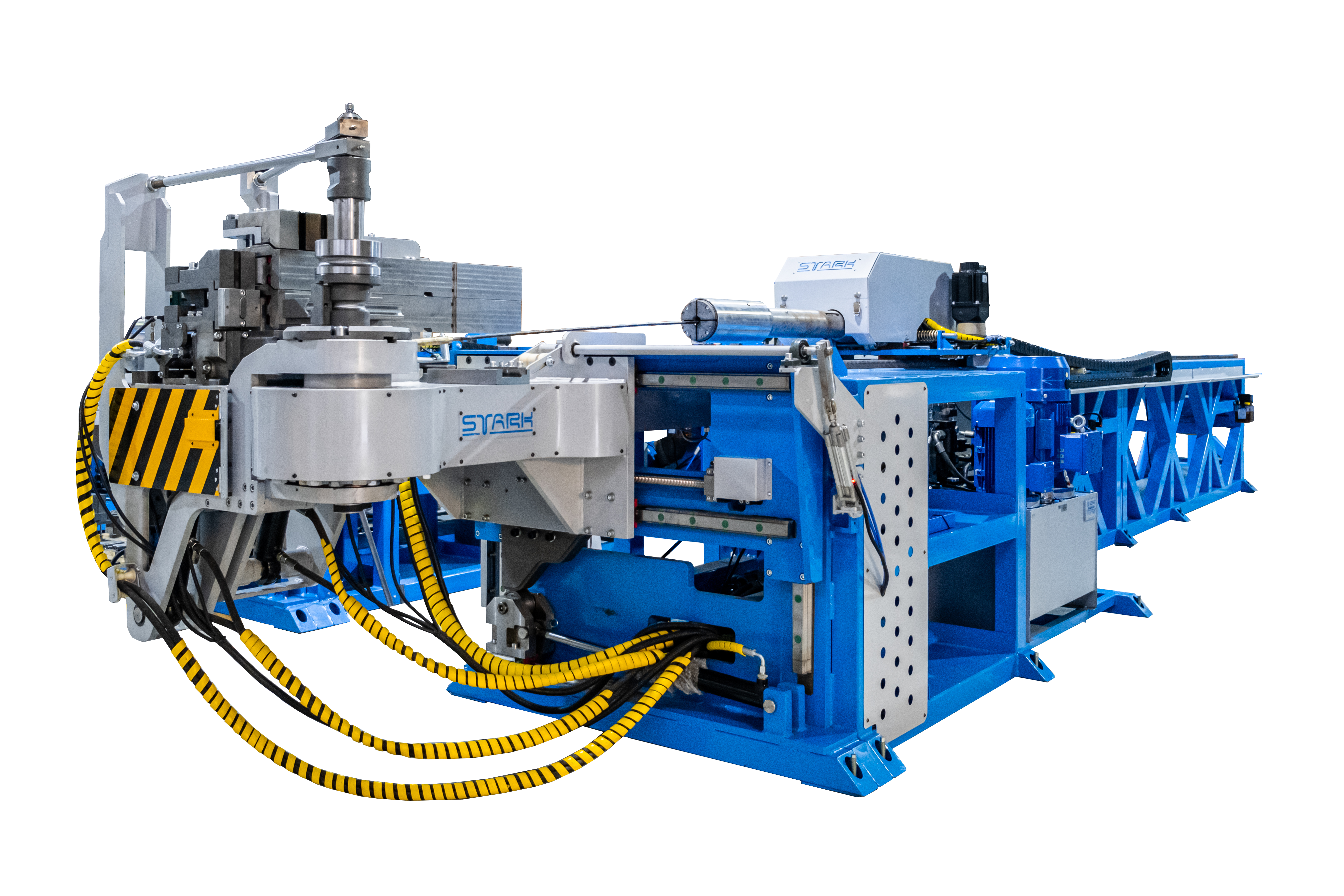 Профессиональный двухуровневый трубогиб Stark CNC 63 3S с ЧПУ
